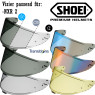 Shoei Visier CWR-F2PN für Helm NXR 2  / X-SPR Pro vorbereitet für Pinlock
