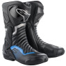 schwarz metallic blau