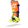 ~fluo orange blau weiß gelb~