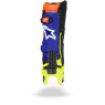 ~fluo orange blau weiß gelb~