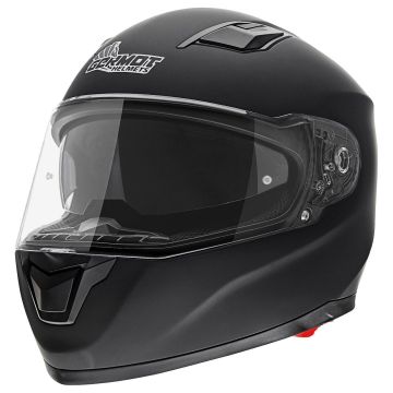 Germot Integralhelm GM 330 mit Sonnenblende großem Sichtfeld und ECE 22.05