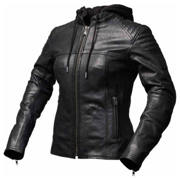 Modeka Edda Lady II Motorradjacke Damen CE Leder mit Kapuze