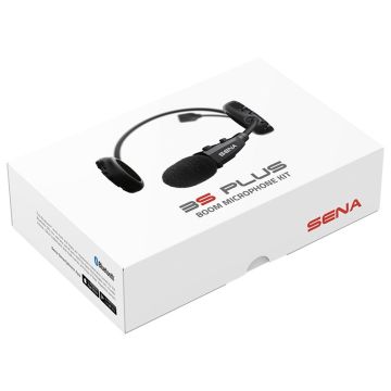 Sena Headset 3S PLUS B Boom Bluetooth Kommunikation Motorrad mit Schwanenhalsmikrofon HD-Intercom