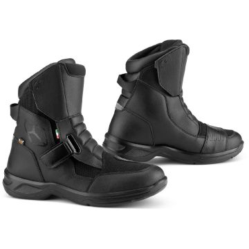 Falco Motorradstiefel LAND 2 wasserdicht Klettverschluss CE mit D3O Protektoren