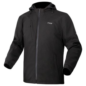 LS2 Bolton Man Motorradjacke Softshell Herbst Winter wasserdicht CE A mit Protektoren