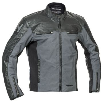 Halvarssons HOLMEN Motorradjacke Leder wasserdicht CE Vintage mit Protektoren