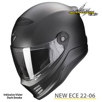 Scorpion Integralhelm COVERT FX extrem leicht ECE 22.06 inklusive 2 Visieren