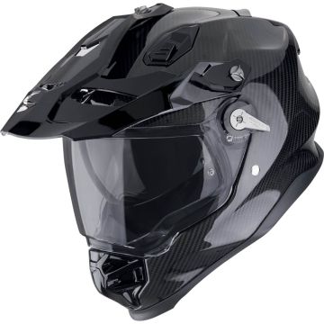 Scorpion ADF-9000 Carbon Air Adventure-Motorradhelm ECE 22.06 mit Sonnenblende und Pinlock