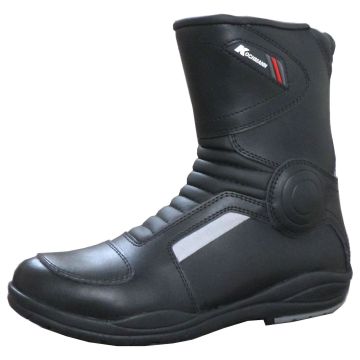 Kochmann Motorradstiefel ARENA wasserdicht Leder mit Hipora-Membrane Knöchelverstärkung und Reflektor