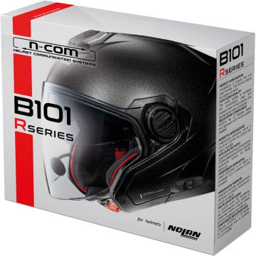 N-COM Headset B101 R für Nolan Helme N100-5 N90-3 N80-8 N70-2 mit Bluetooth 5