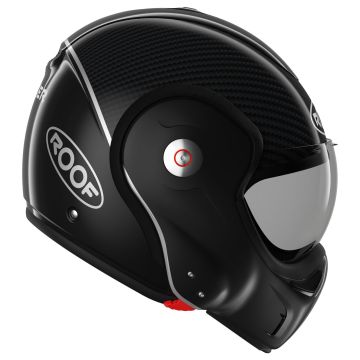 Roof Überklapphelm BoXXer CARBON mit 50% getöntem Antifog-Visier und Doppel-Zulassung als Jet und Integral