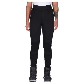 Modeka Motorrad-Leggings DEOLA LADY Aramid CE A Stretch gefüttert inklusive Knieprotektoren