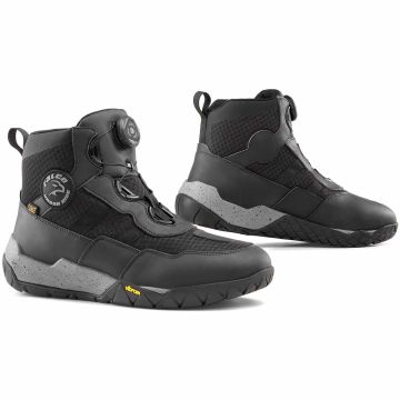 Falco Reddyx Motorradstiefel CE wasserdicht halbhoch Drehverschluss Air-Tech Futter D3O Protektoren