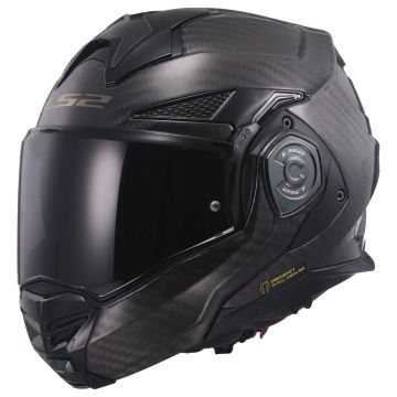 LS2 Über-Klapphelm FF901 ADVANT X CARBON mit P/J Homologation und Sonnenblende ECE 22.06