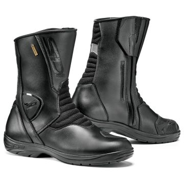 SIDI Motorradstiefel GAVIA GORE Tex wasserdicht Tourenstiefel mit Klett- und Reißverschluss CE
