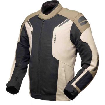 Modeka Khao Air II Motorradjacke CE AA wasserdicht Stretch Mesh Protektoren