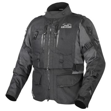 LS2 Breakout Man Adventure-Motorradjacke CE AA wasserdicht