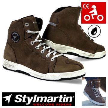 Stylmartin Motorradschuhe MARSHALL Stiefel Sneaker wasserdicht Leder