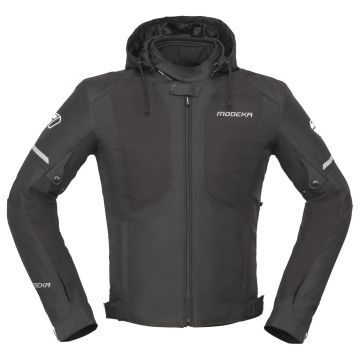 Modeka Softshell-Motorradjacke JAKSON mit Protektoren CE AA AirVent wasserdicht Humax Stretch