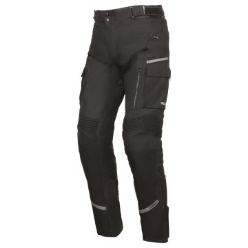 Modeka Motorradhose TROHN Stretch Cordura mit Protektoren CE A wasserdicht Hosenträger