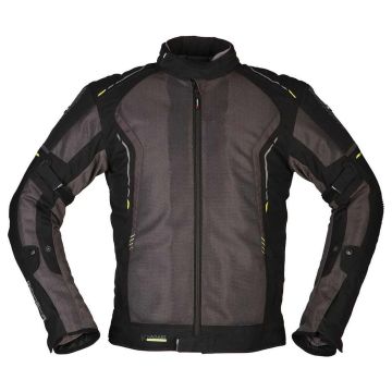 Modeka Khao Air II Motorradjacke CE AA wasserdicht Stretch Mesh Protektoren