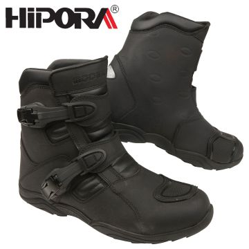 Modeka Motorradstiefel MUDDY TRACK EVO Leder wasserdicht Hipora CE Weitenverstellung