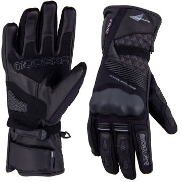 Modeka Herren Motorradhandschuhe PANAMERICANA Lederhandschuhe CE Sympatex Tactel SuperFabric mit SAS-TEC Protektoren