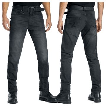 Pando Moto Motorradjeans ROBBY COR 01 für Herren CE A Cordura CoolMax mit SAS-TEC Protektoren