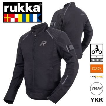 Rukka Motorradjacke CITYRACE-R elastisch extrem dehnbar Cordura Stretch Mesh mit D3O Ghost Protektoren CE A
