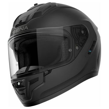 Sena Phantom Integralhelm mit 60S Headset Mesh 3.0 Intercom LED-Beleuchtung KI Bremslichter ECE 22.06