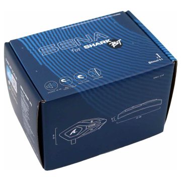 Senatooth Headset Bluetooth 5.1 für Shark ECE 22.06 Helme