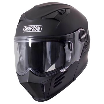 Simpson Darksome ECE 22.06 Klapphelm mit Sonnenblende und Pinlock