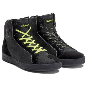 Stylmartin Motorradschuhe SHADOW Sneaker atmungsaktiv mit Air-Mesh-Futter und Knöchelschutz CE