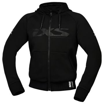 iXS Rapid 1.0 Motorrad-Hoodie CE Protektoren Mesh Aramid Daumenschlaufen