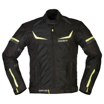 Modeka 2in1 Motorradjacke YANNIK AIR wasserdicht Hitex-Membrane reflektierend CE mit Protektoren