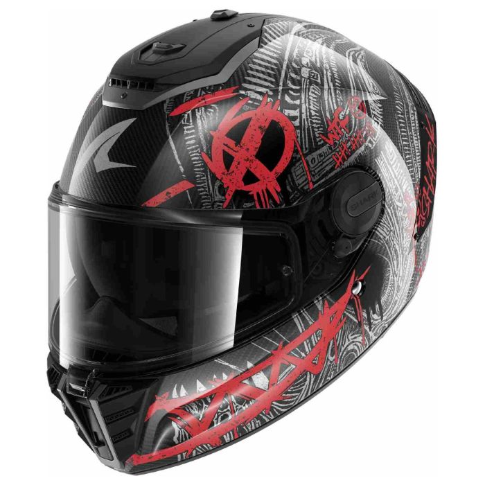 Shiever schwarz silber rot