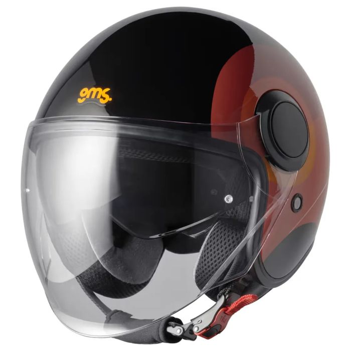 schwarz orange braun