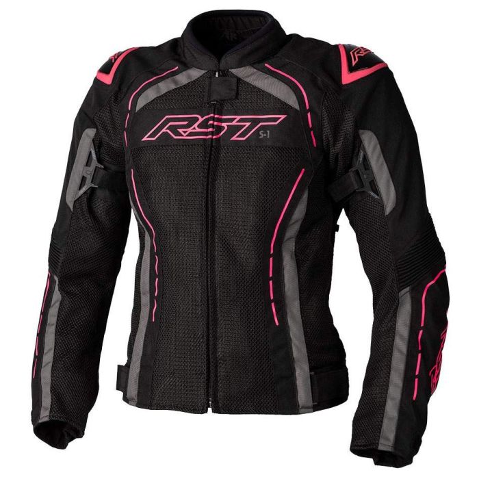 schwarz grau Pink