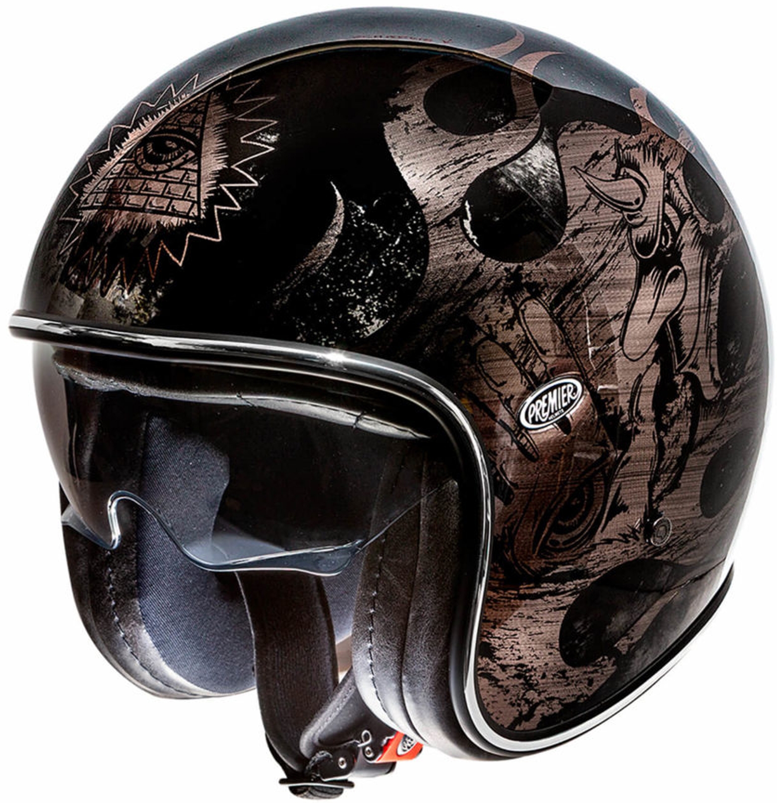 ajs vintage jet jethelm