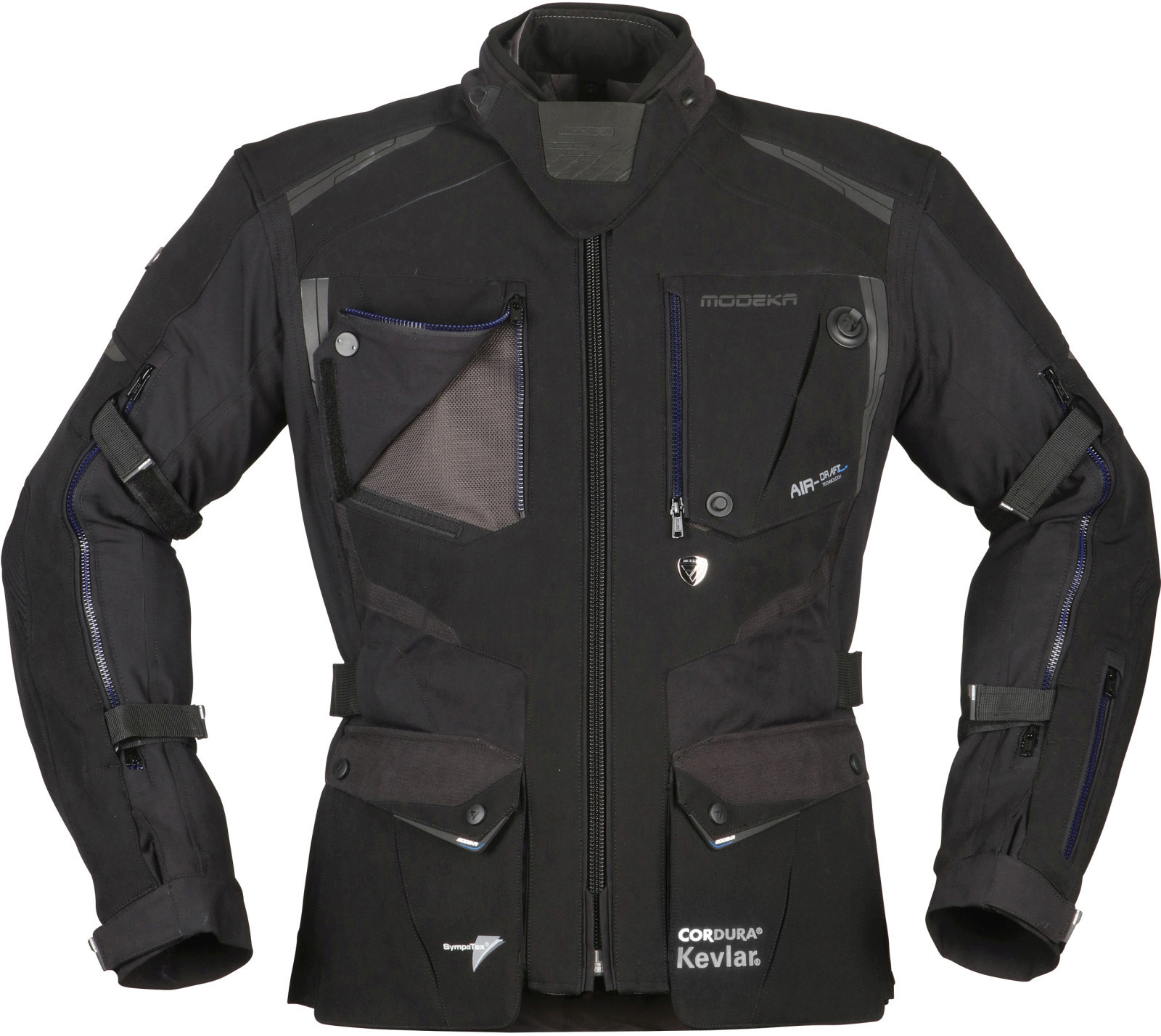 Modeka Talismen Jacke Schwarz Gr. L