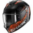 Speed-Vib schwarz matt silber orange