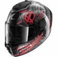 Shiever schwarz silber rot