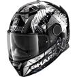LORENZO CATALUNYA GP KWX schwarz weiß glitzer