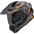 Feat matt schwarz silber orange