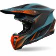 Shard schwarz matt blau orange