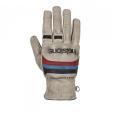 beige blau rot