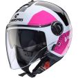 Alpha weiß schwarz fuchsia