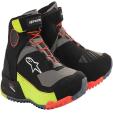 schwarz fluo gelb rot