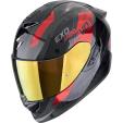 PLATTED Schwarz Rot