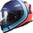 SLANT matt blau fluo orange